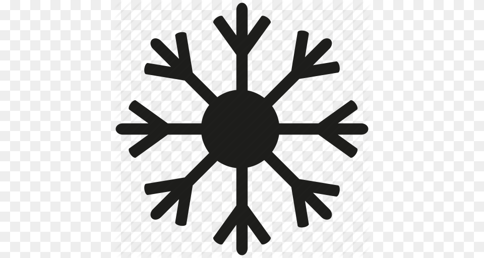 Chill Cold Cool Snowflake Icon, Cutlery, Fork, Outdoors, Cross Free Transparent Png