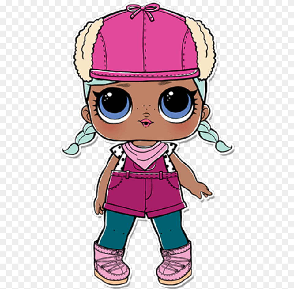 Chill Out Club Brrr B Brrr Bb Lol Doll, Baby, Person, Face, Head Png