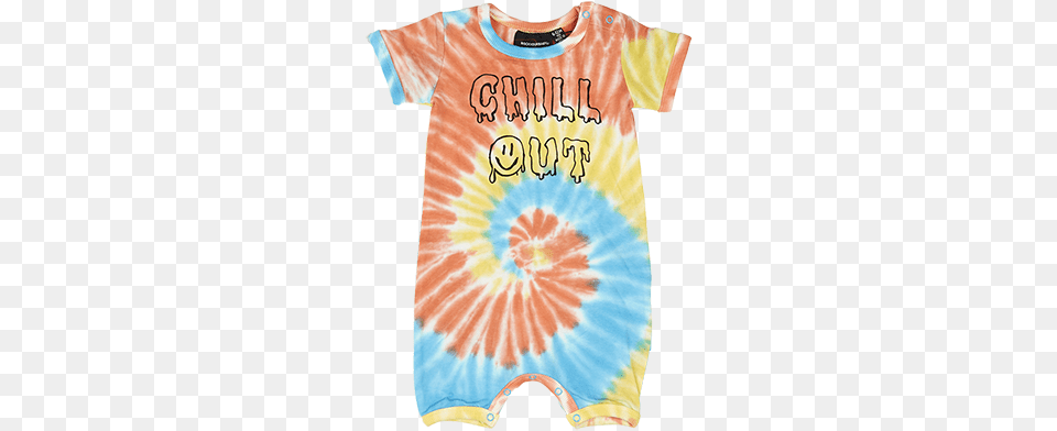 Chill Out Ss Playsuit Girl, Clothing, Dye, T-shirt Free Png