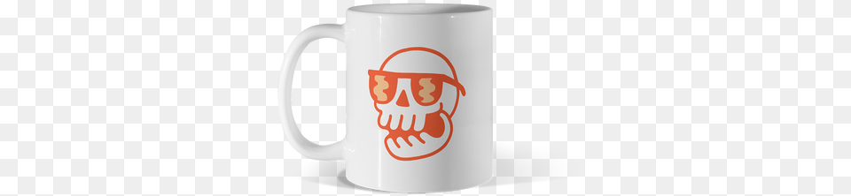 Chill Skull 15 By Obinsun Skull, Cup, Beverage, Coffee, Coffee Cup Free Png Download