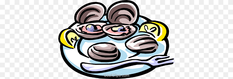 Chilled Oysters Royalty Vector Clip Art Illustration, Animal, Seafood, Sea Life, Invertebrate Free Transparent Png