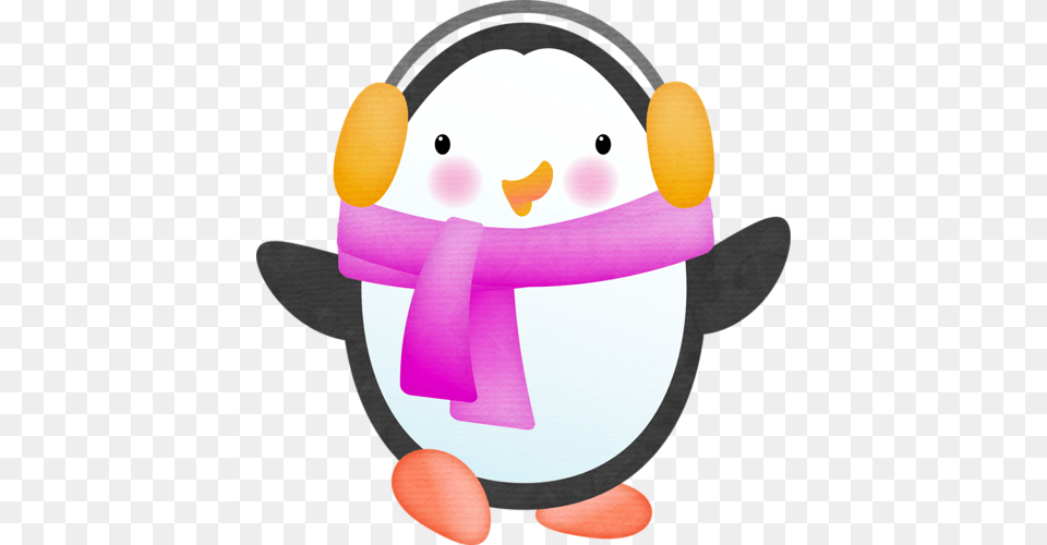 Chilly Cheer Penguins Winter Clipart And Clip Art, Nature, Outdoors, Snow, Snowman Free Png