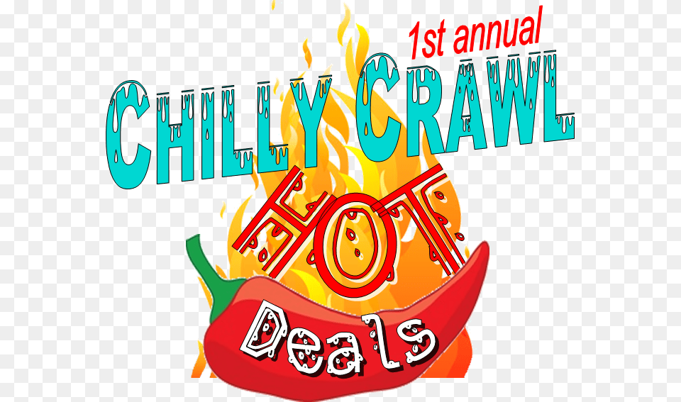 Chilly Crawl Logo Dark, Flame, Fire, Weapon, Dynamite Png Image