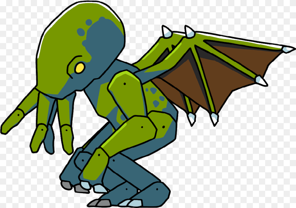 Chimera Clipart Scribblenauts Cthulhu Scribblenauts, Baby, Person, Art, Face Png Image