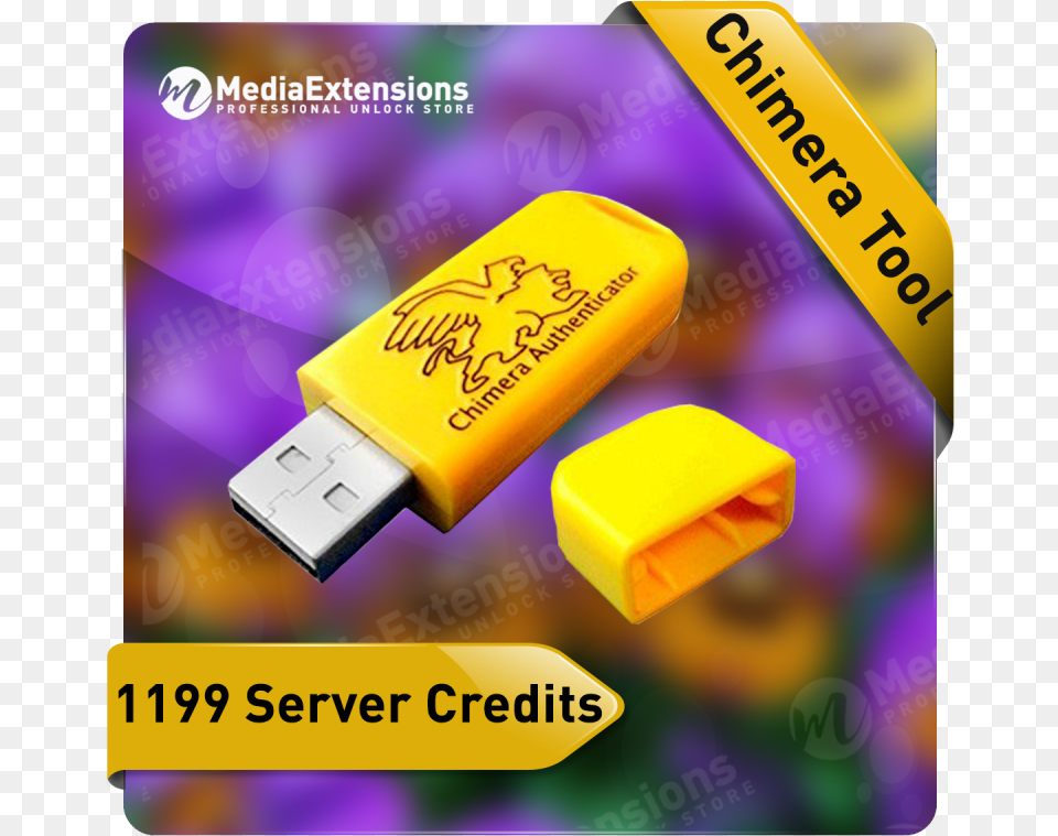 Chimera Tool 1199 Credits Pack Usb Flash Drive, Adapter, Electronics Png Image