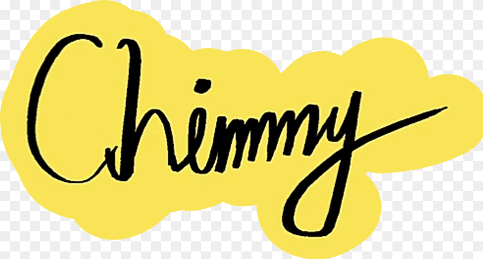 Chimmy Bt21, Handwriting, Text, Calligraphy Free Transparent Png