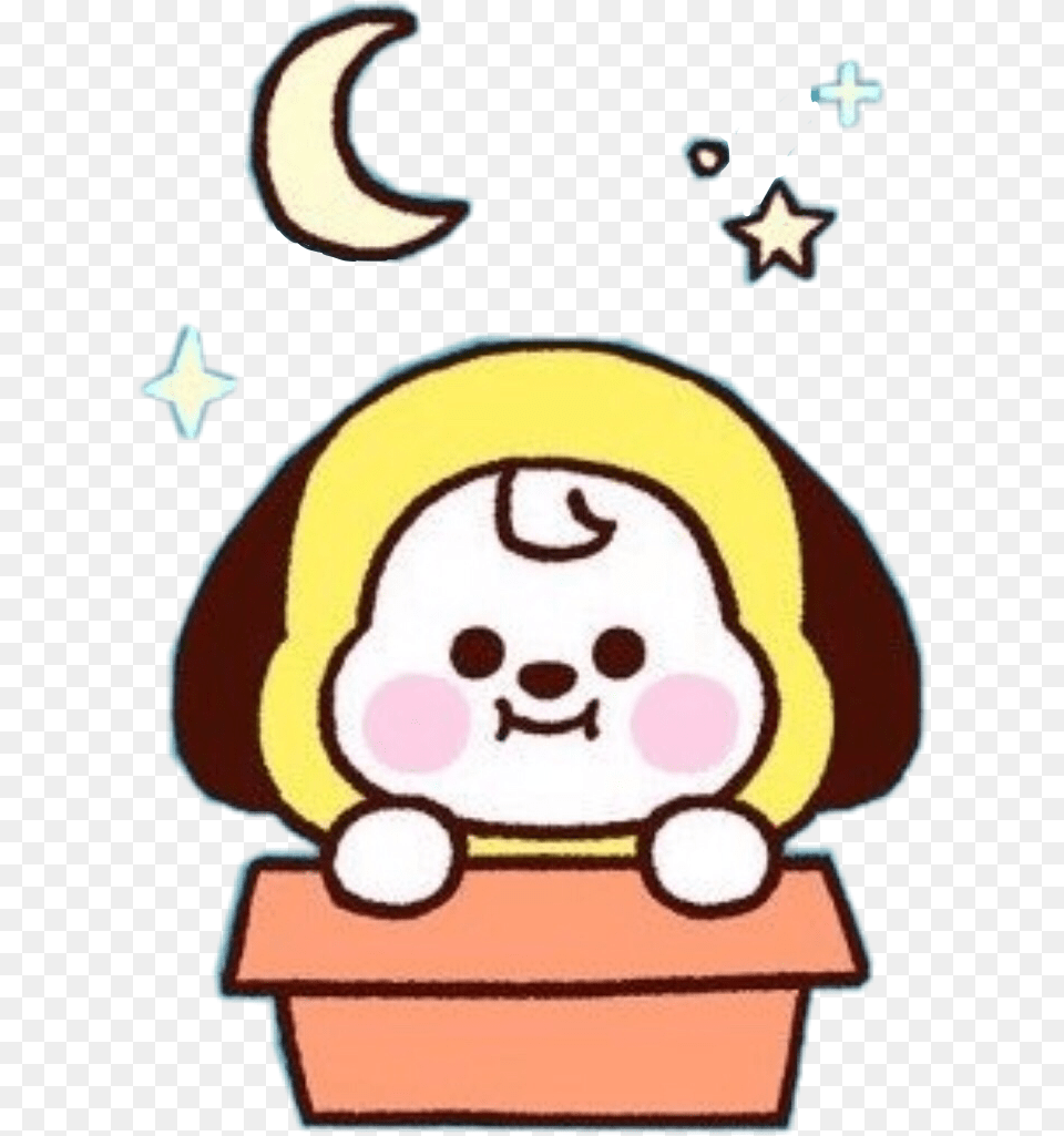 Chimmy Jimin Bt21 Bts Mochi Stars Kawaii Freetoedit Baby Face Cushion Png