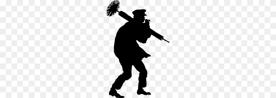 Chimney Sweep Gray Png Image