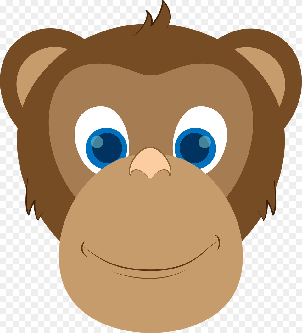 Chimpanzee Face Clipart, Animal, Mammal, Monkey, Wildlife Free Transparent Png