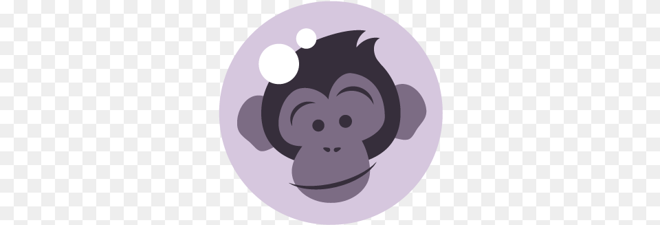 Chimpanzee Icon, Animal, Mammal, Ape, Wildlife Free Png Download