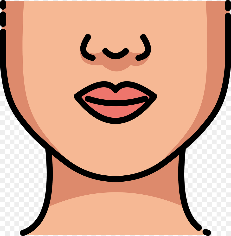 Chin Clipart, Face, Head, Person, Mouth Free Transparent Png