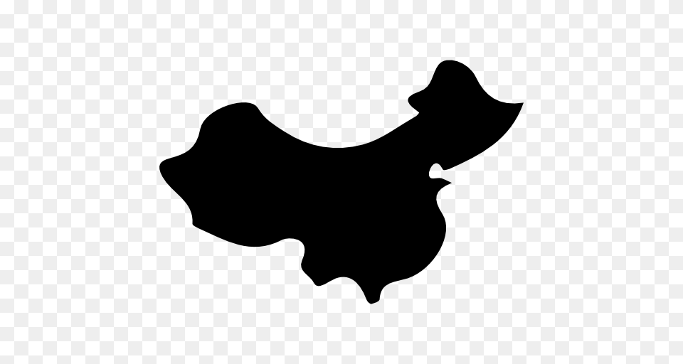China, Silhouette, Logo, Stencil, Animal Png Image