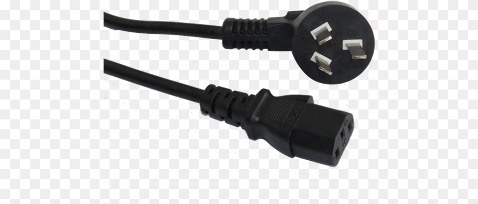 China Ccc Approval Gb2099 Plug Power Cord With C13 Usb Cable, Adapter, Electronics, Gun, Weapon Free Png Download