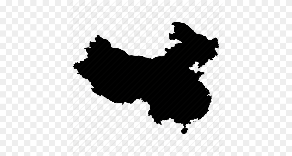 China China Icon China Map Chinese Icon, Silhouette Free Png Download