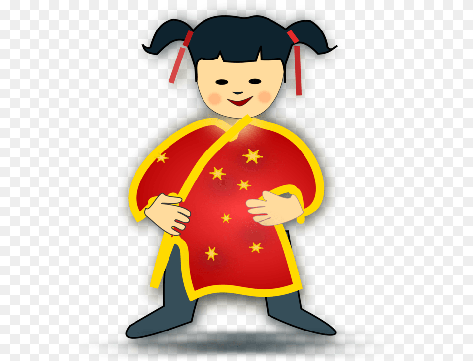 China Computer Icons Girl Woman Child Chinese Clipart, People, Person, Baby, Graduation Free Transparent Png