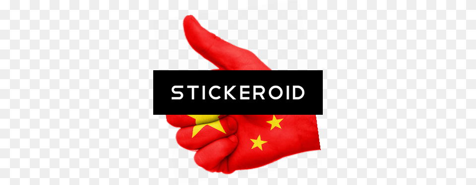 China Flag, Clothing, Glove, Body Part, Finger Png