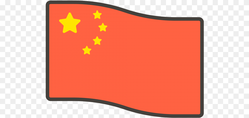 China Flag Emoji, White Board, China Flag, Symbol Free Png Download