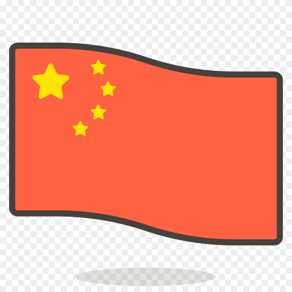 China Flag Emoji Clipart, Blackboard, China Flag Png
