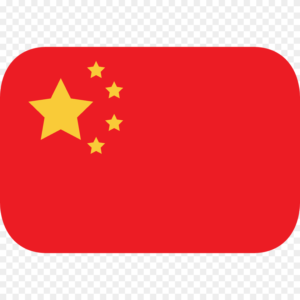 China Flag Emoji Clipart, Symbol, Star Symbol Free Png