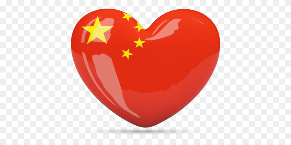 China Flag Images, Heart Png