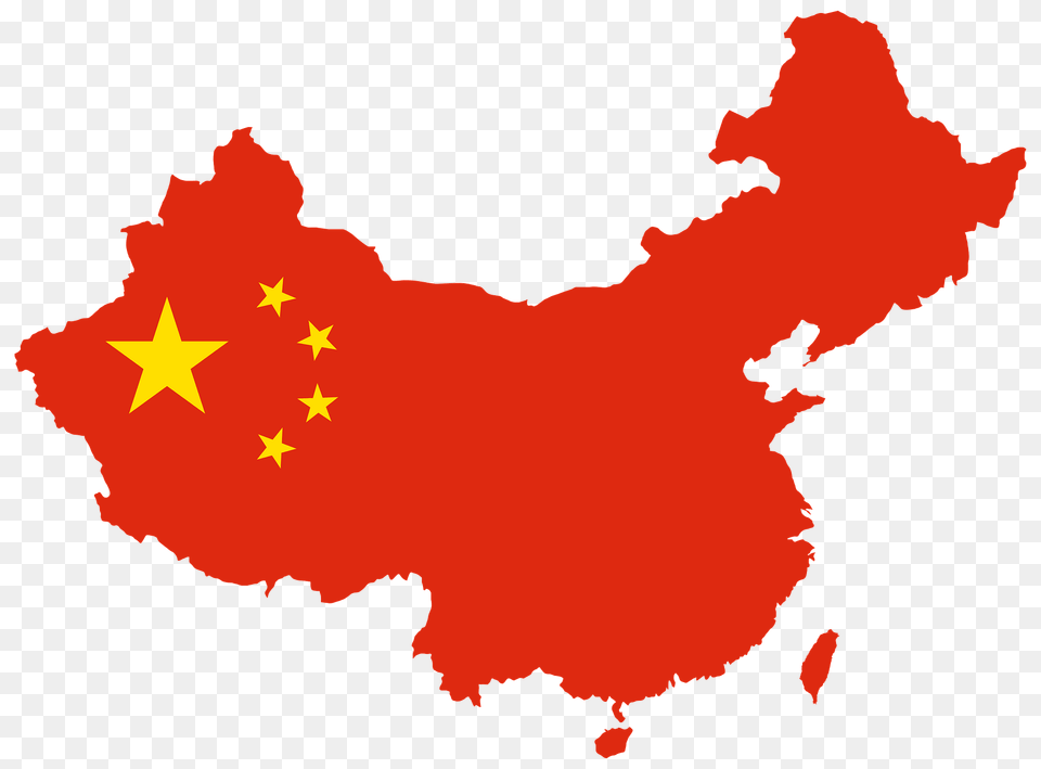 China Map Flag With Taiwan Clipart, Chart, Plot, Symbol Png