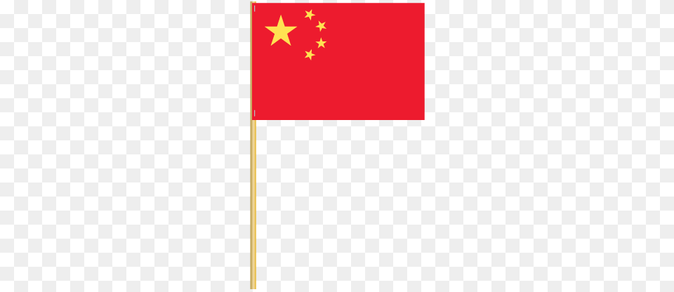 China Prc Stick Flag, China Flag Free Png Download