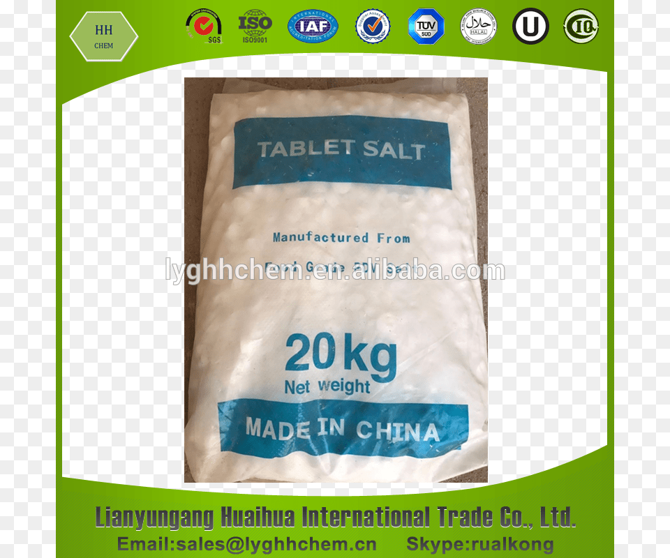 China Salt Tablet Softener China Salt Tablet Softener Ammonium Bicarbonate, Diaper Free Png Download