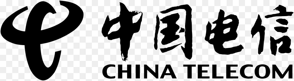 China Telecom Logo, Text, Animal, Cat, Pet Free Png Download