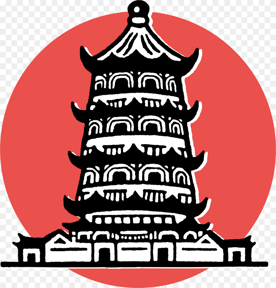 China Watch Art Print Pop Ink Csa Images39 Asian Building, Emblem, Symbol, Logo, Animal Free Png