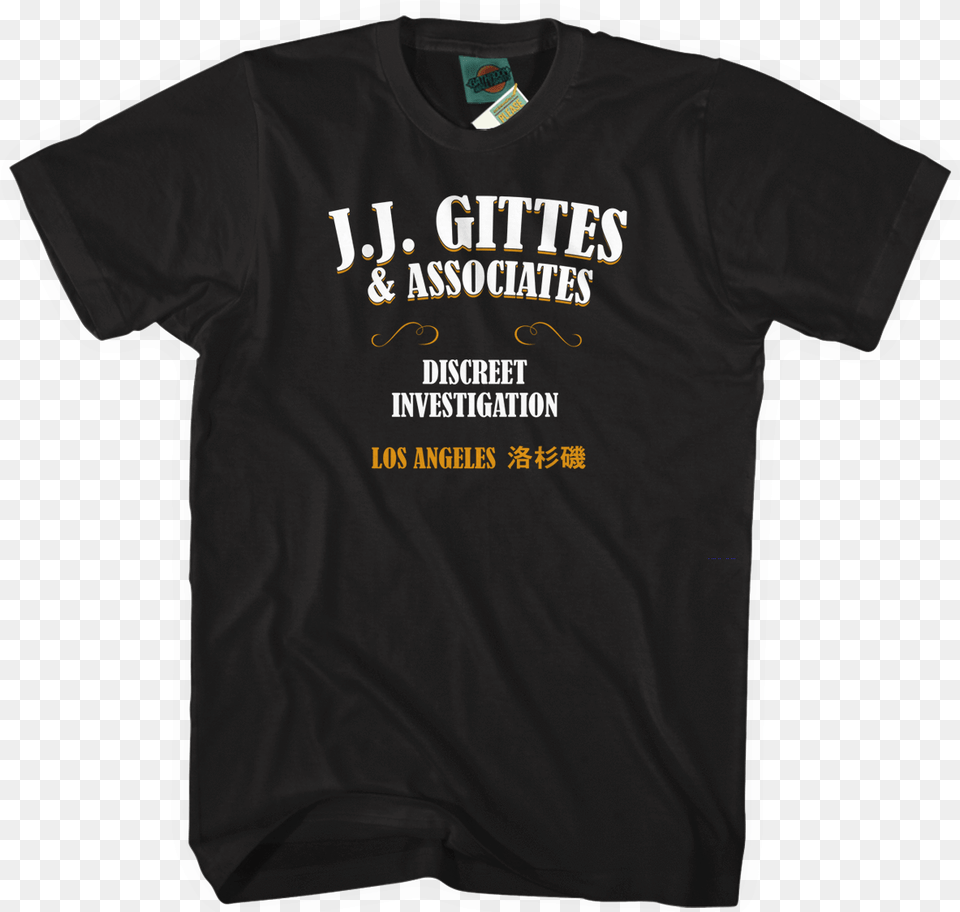 Chinatown Jack Nicholson Inspired Jj Gittes T Shirt Funny T Shirts For Nurses, Clothing, T-shirt Free Transparent Png