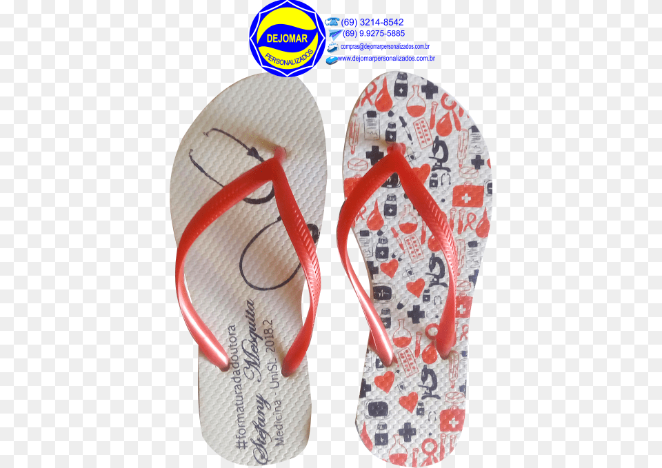 Chinelos Personalizados Para Formatura Em Rondnia Flip Flops, Clothing, Flip-flop, Footwear Png