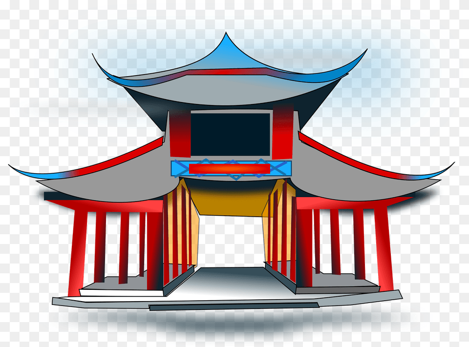 Chinese Architecture Clipart, Hot Tub, Tub, Gate, Torii Png