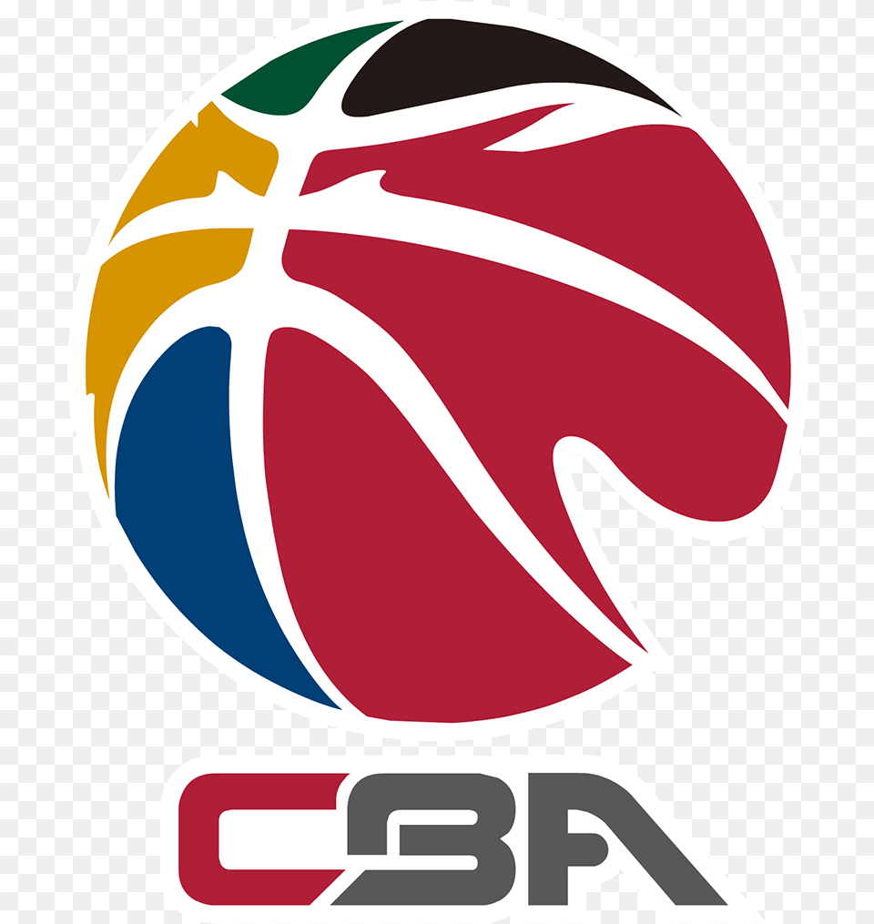 Chinese Basketball Association Logo And Symbol Meaning Chinese Basketball League Logo, Helmet, Crash Helmet, Animal, Fish Free Transparent Png