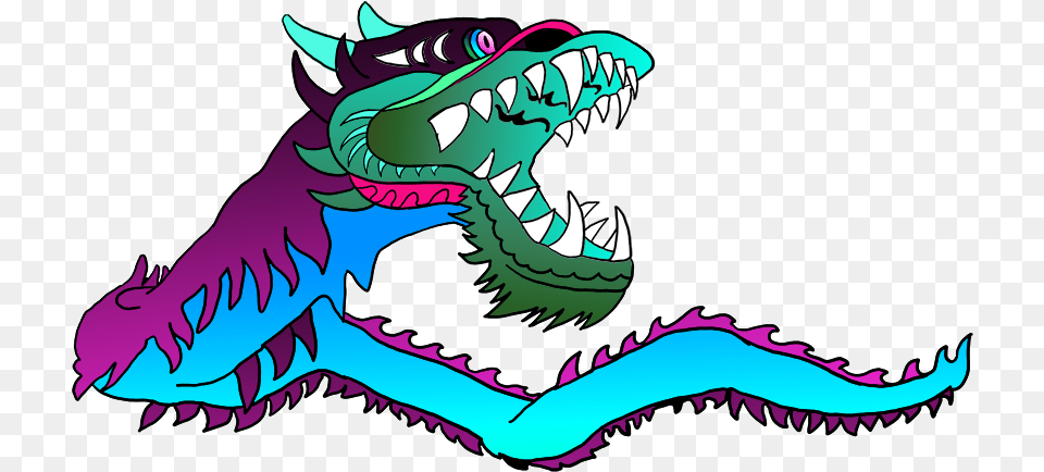 Chinese Blue Dragon Chinese Dragon Gif Transparent, Animal, Dinosaur, Reptile, Fish Png Image
