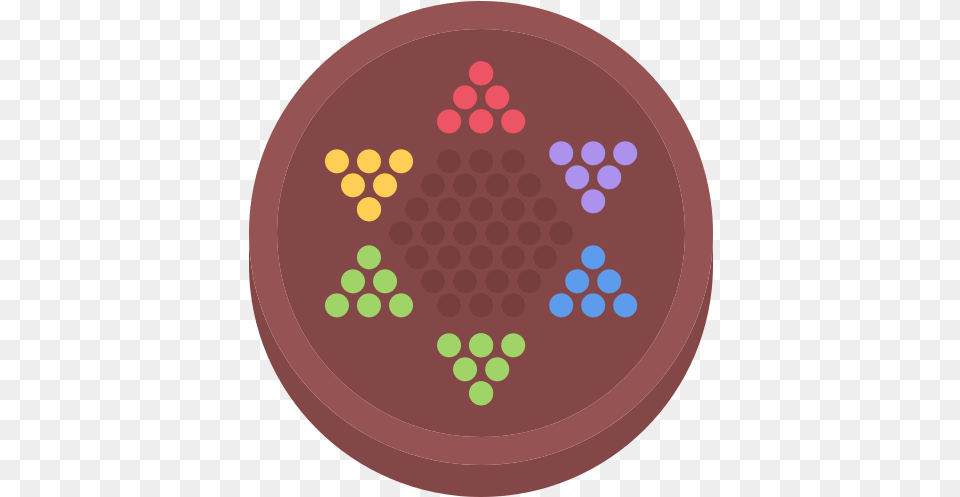 Chinese Checkers Circle, Pattern, Disk Free Png Download