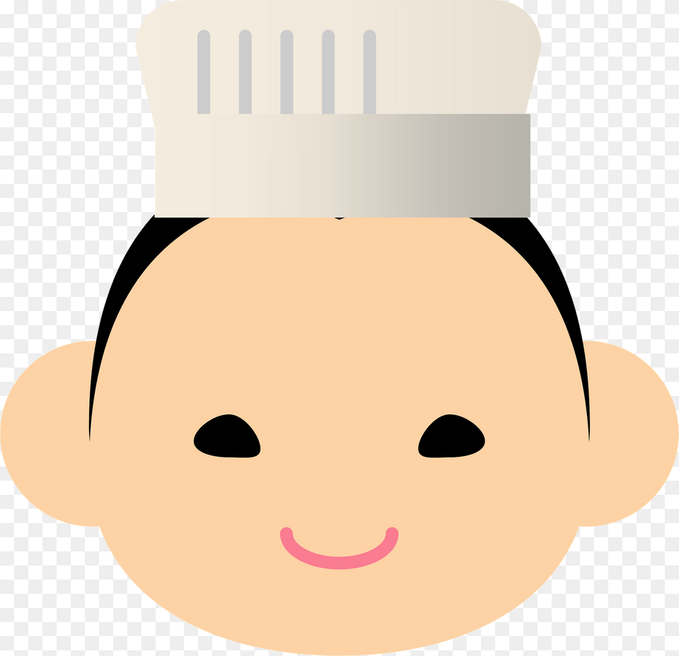Chinese Cook Face Clipart, Baby, Person Png