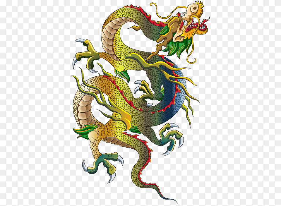 Chinese Dragon, Animal, Reptile, Snake Free Png Download