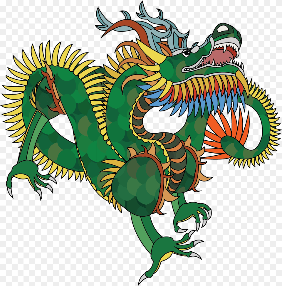 Chinese Dragon, Animal, Dinosaur, Reptile Png Image