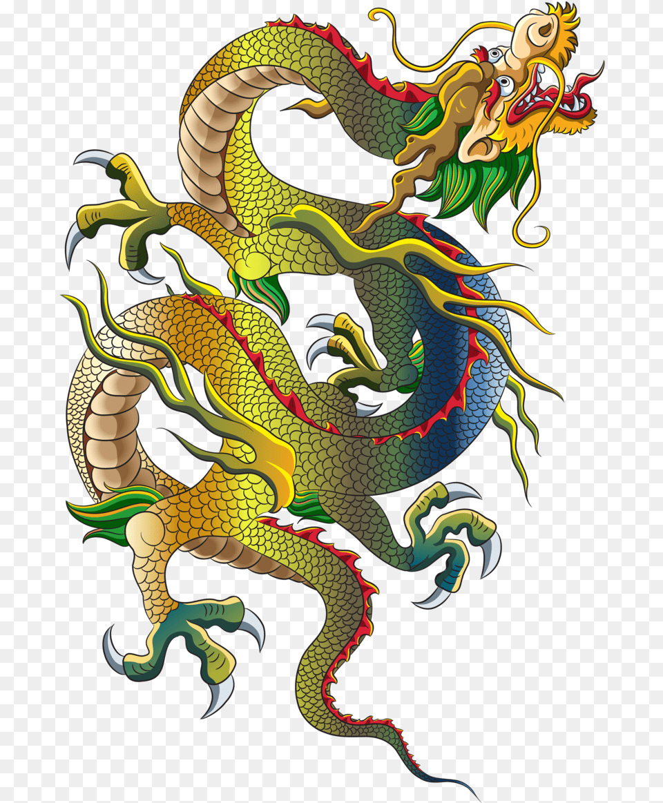 Chinese Dragon Chinese Dragon Transparent Background, Animal, Dinosaur, Reptile Free Png Download