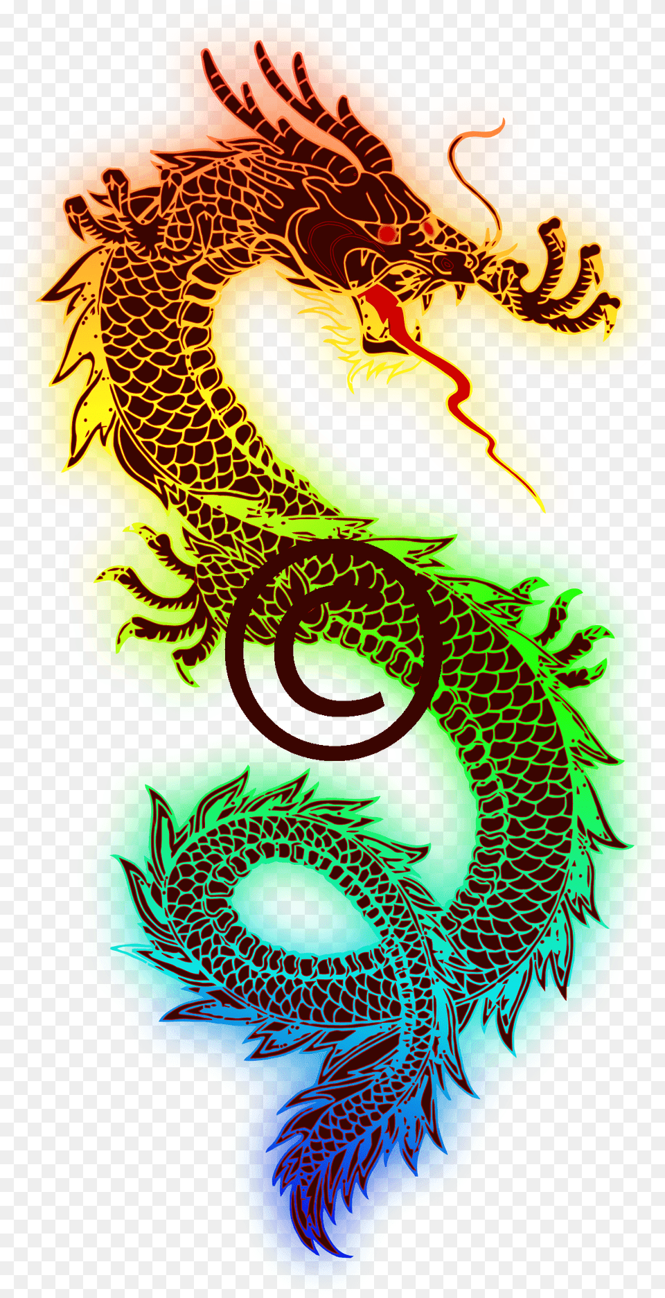 Chinese Dragon Clip Art Rainbow Dragon, Pattern, Person Png