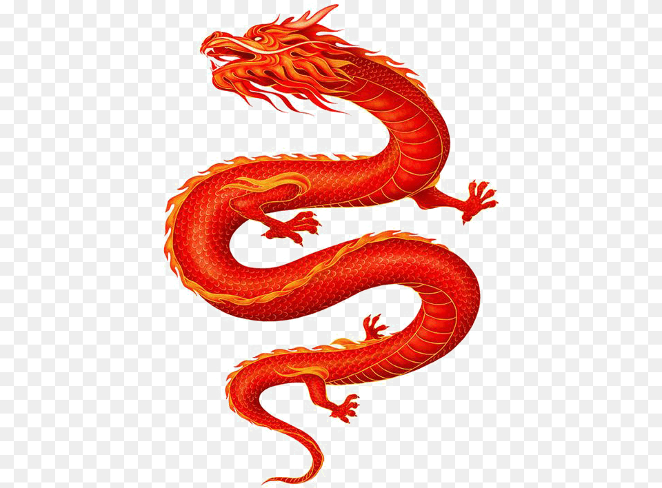 Chinese Dragon Chinese Dragon, Food, Ketchup Free Png Download