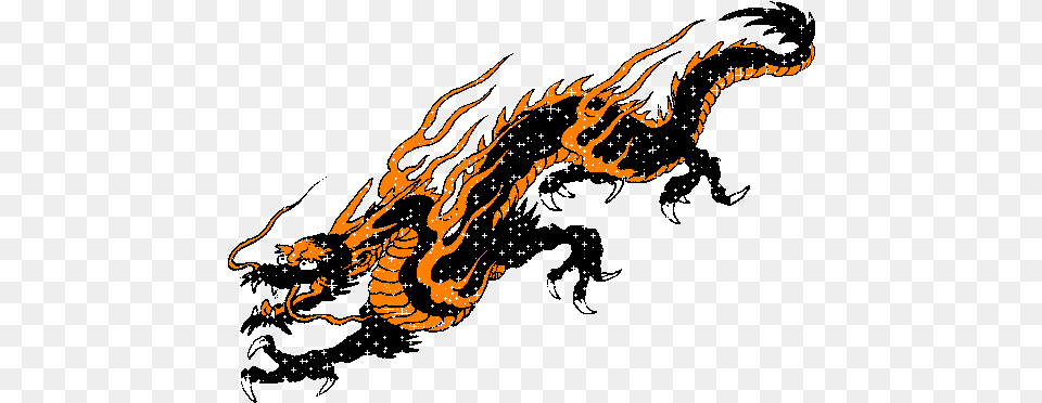 Chinese Dragon Animation Animated Gif Chinese Dragon Gif, Fire, Flame Free Transparent Png