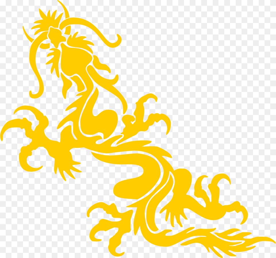 Chinese Dragon Graphic Clipart Best Clipartsco Yellow Chinese Dragon Clipart, Person Free Png