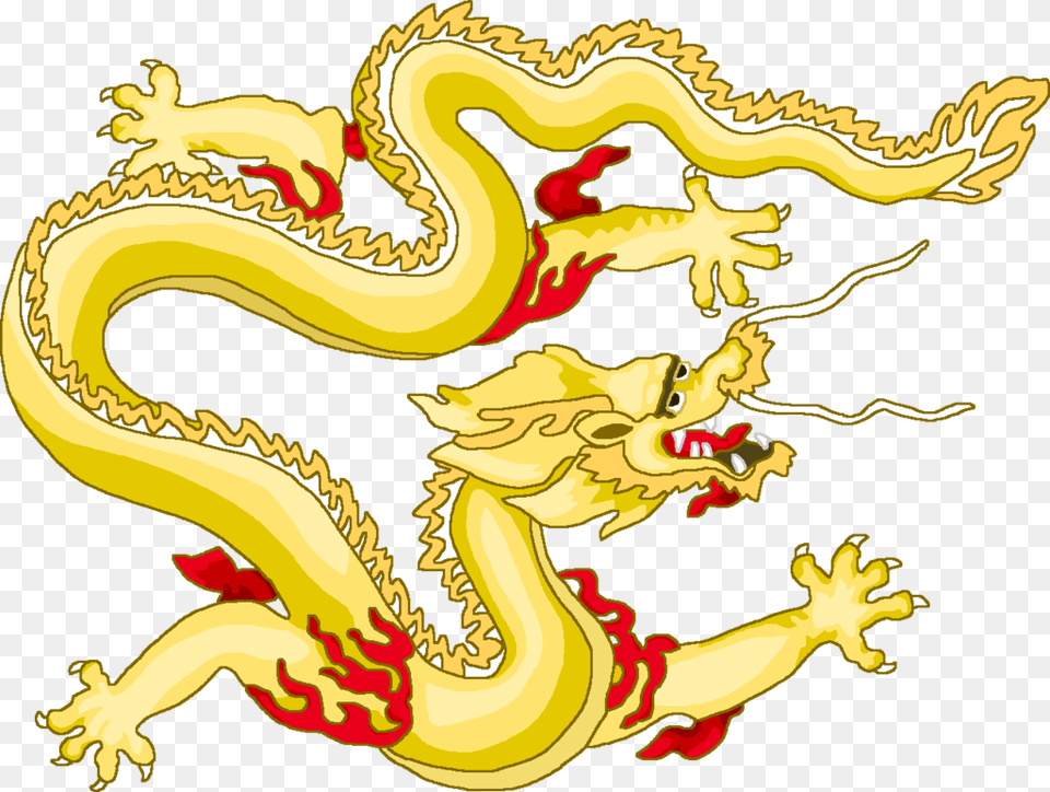 Chinese Dragon Heraldic By Chinese Dragon Coat Of Arms, Animal, Dinosaur, Reptile Png