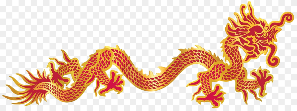 Chinese Dragon Photo Long Chinese Dragon, Pattern Free Png Download