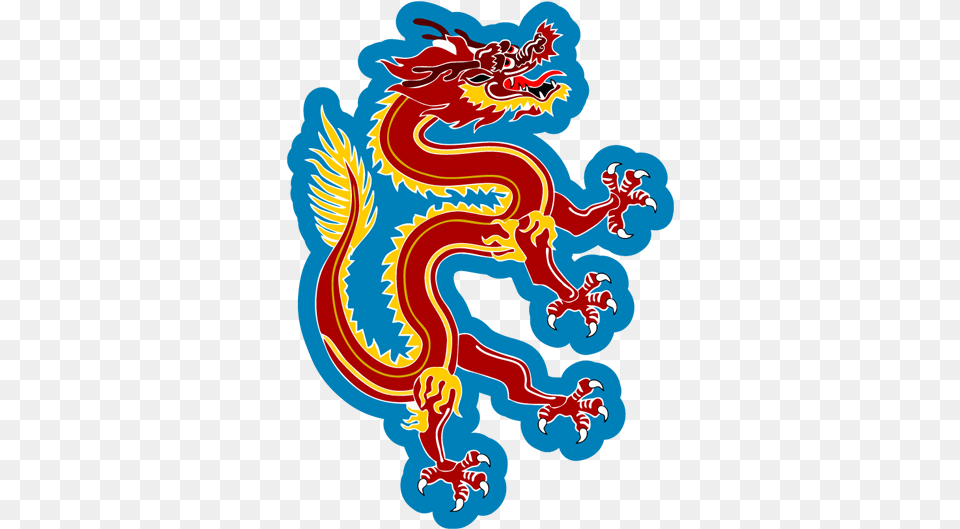 Chinese Dragon Sticker Just Stickers Chinese Dragon Stickers, Pattern, Food, Ketchup, Baby Free Png Download