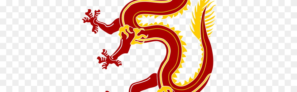 Chinese Dragon Symbol China Dragon, Food, Ketchup, Pattern Free Png Download