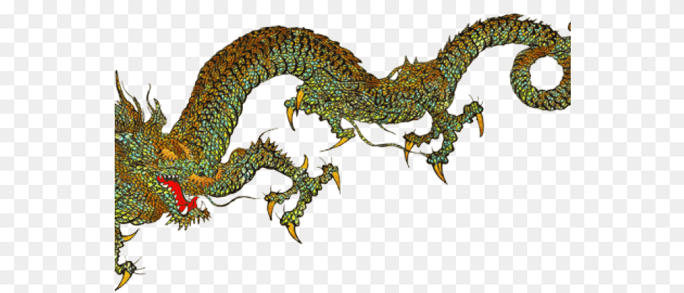 Chinese Dragon Transparent Images Transparent Japanese Dragon, Animal, Lizard, Reptile, Gecko Free Png Download