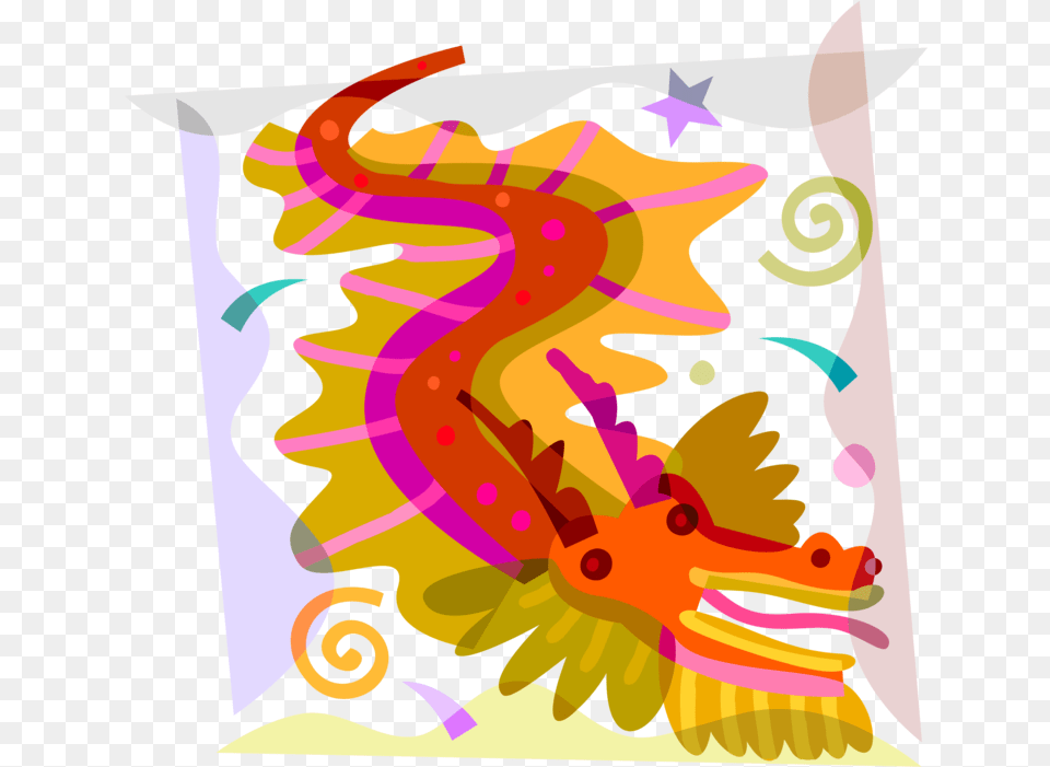 Chinese Dragon Vector Vector Illustration Of Chinese Chinese Dragon For Kids, Art, Graphics, Paper Free Transparent Png