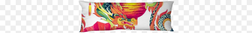 Chinese Dragon Watercolor Seamless Pattern Arte Da Guerra O Tratado Militar Mais Antigo Do Mundo, Cushion, Home Decor, Pillow, Art Png Image